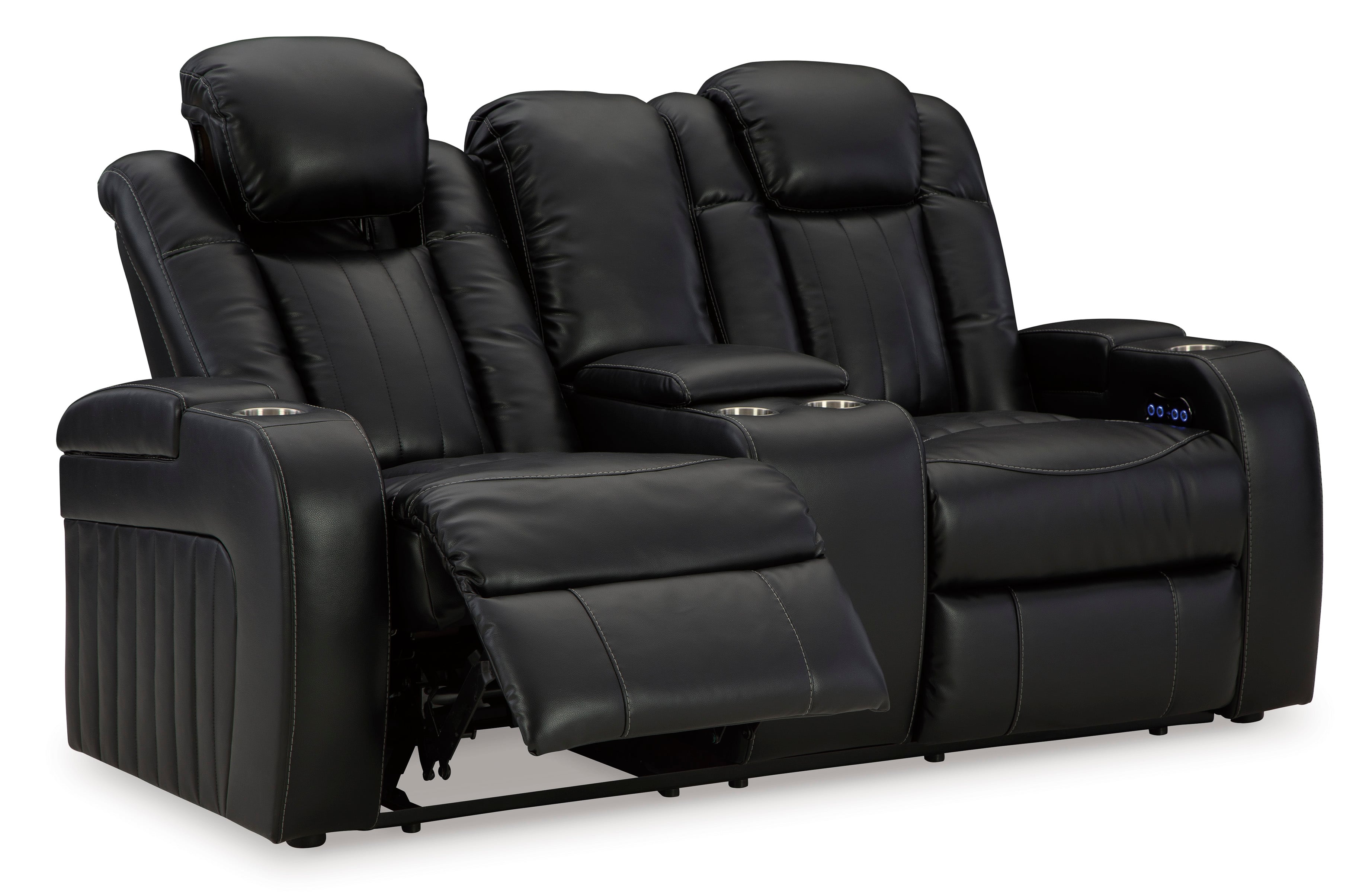 Power Reclining Loveseat With Console