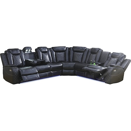 Power Reclining Sectional