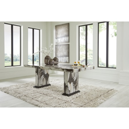 Jeshina PCD581-5P 5-Piece Dining Set - Table and 4 Side Chairs Jeshina PCD581-5P 5-Piece Dining Set - Table and 4 Side Chairs