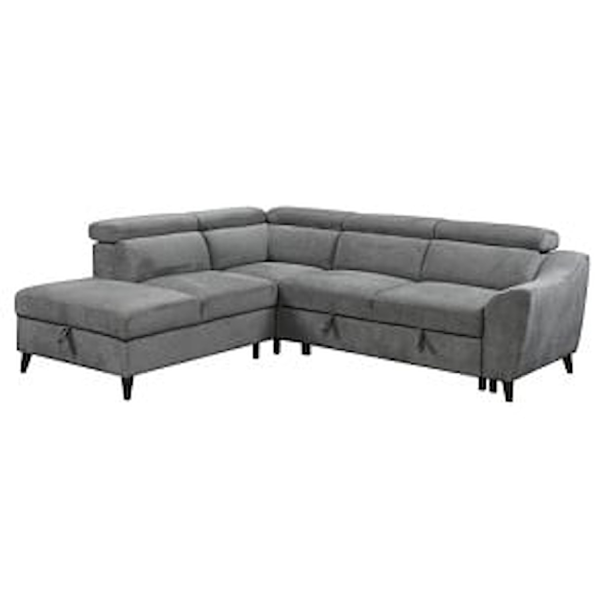 Acme Furniture Wrenley Sectional Sleeper Sofa