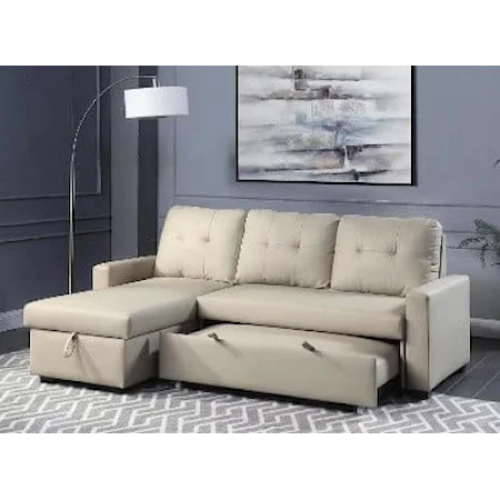 Sectional Sofa W/Sleeper