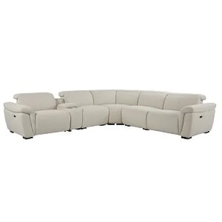 Transitional Power Motion Sectional Sofa
