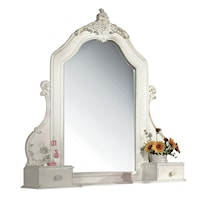 Pearl Traditional Arched Dresser Mirror
