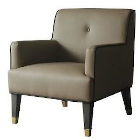 Accent Chair W/1 Pillow