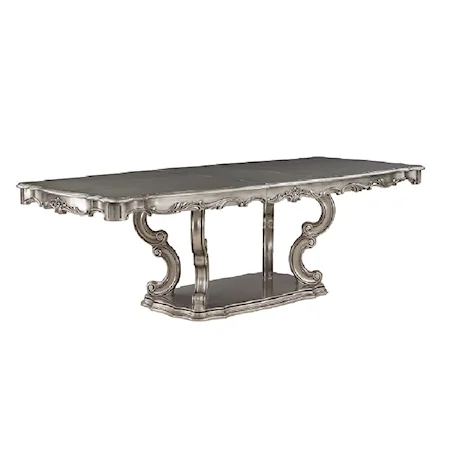 Dining Table W/Pedestal