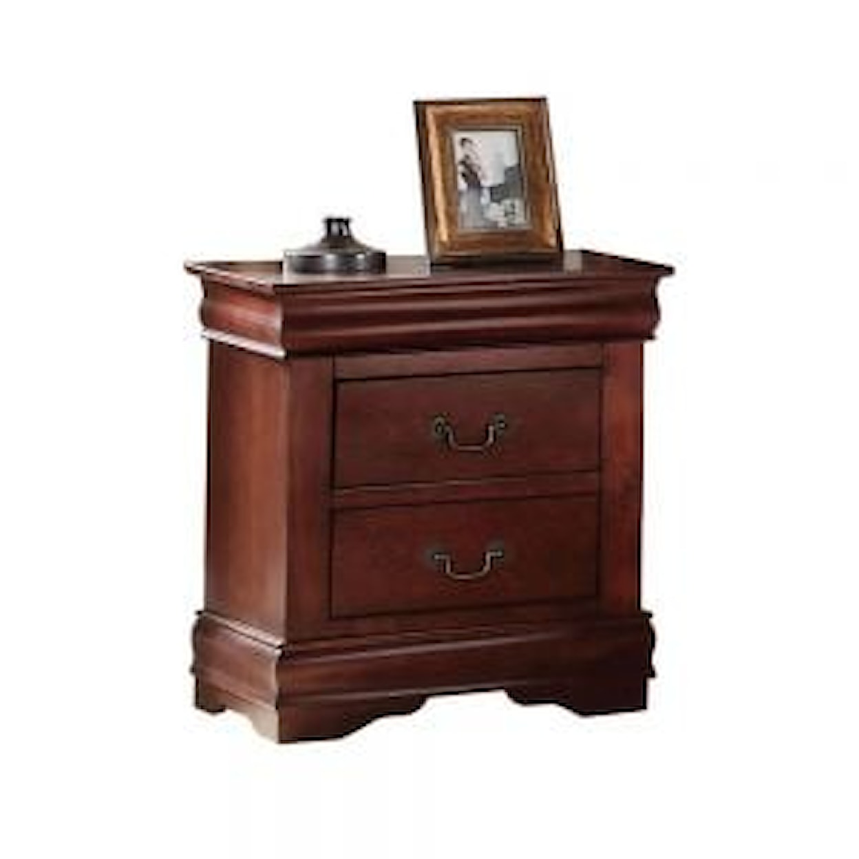 Acme Furniture Louis Philippe 2-Drawer Nightstand