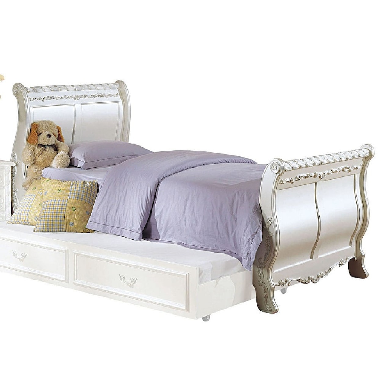 Acme Furniture Pearl Full Sleigh Bed