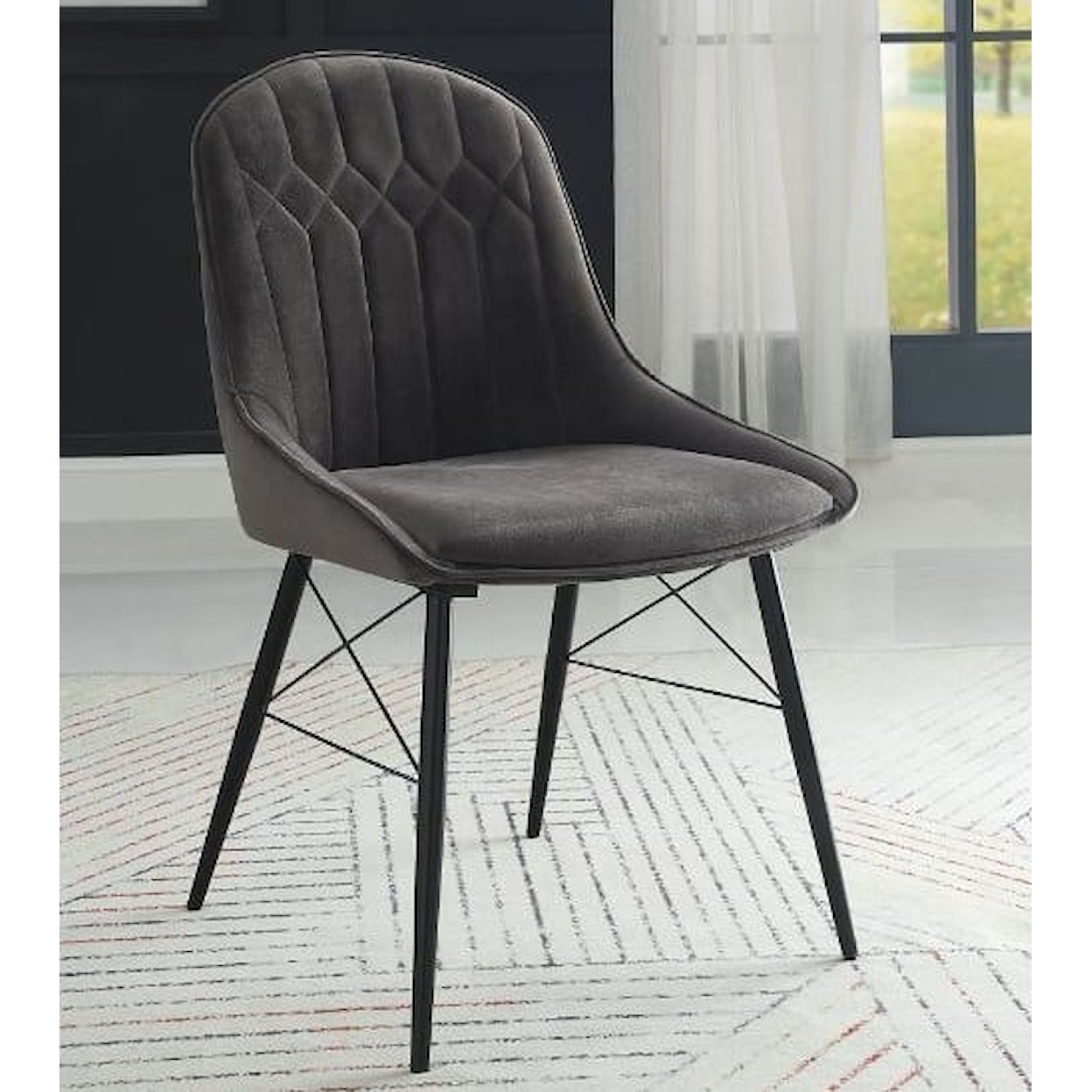 Acme Furniture Abraham Side Chair (Set-2)