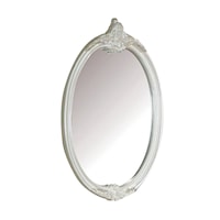 Pearl Traditional Oval Wall Mirror