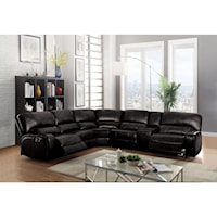 Transitional Power Motion Sectional Sofa