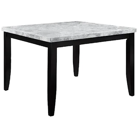 Counter Height Table W/Marble Top