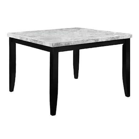 Counter Height Table W/Marble Top