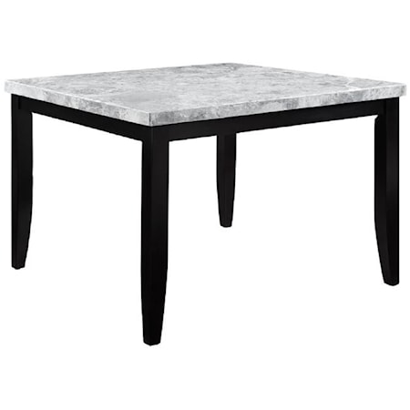 Counter Height Table W/Marble Top