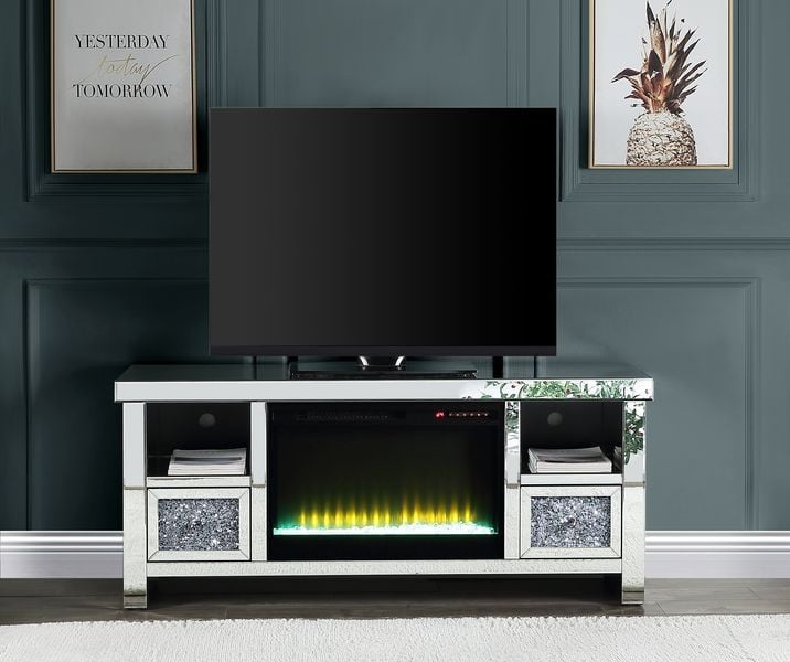 Tv Stand W/Fireplace