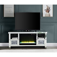 RENO BLING TV STAND FIREPLACE |