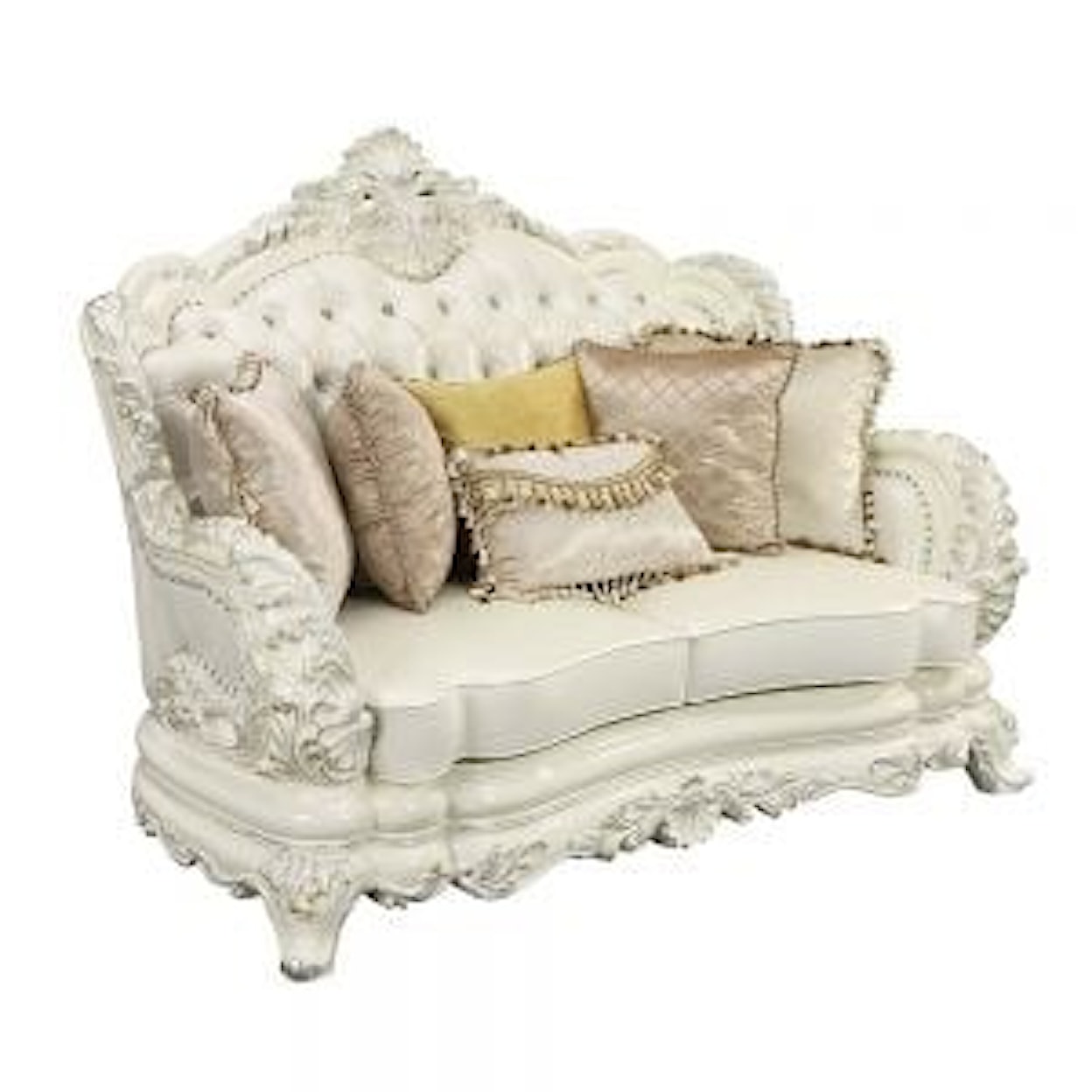 Acme Furniture Adara Loveseat W/5 Pillows