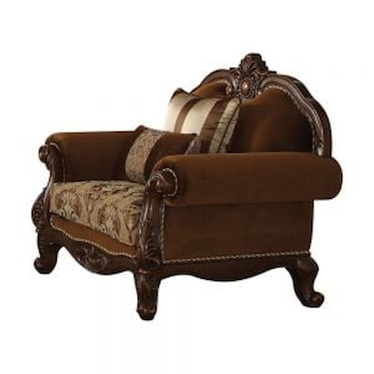 Acme Furniture Jardena Chair W/2 Pillows (Same 50657)