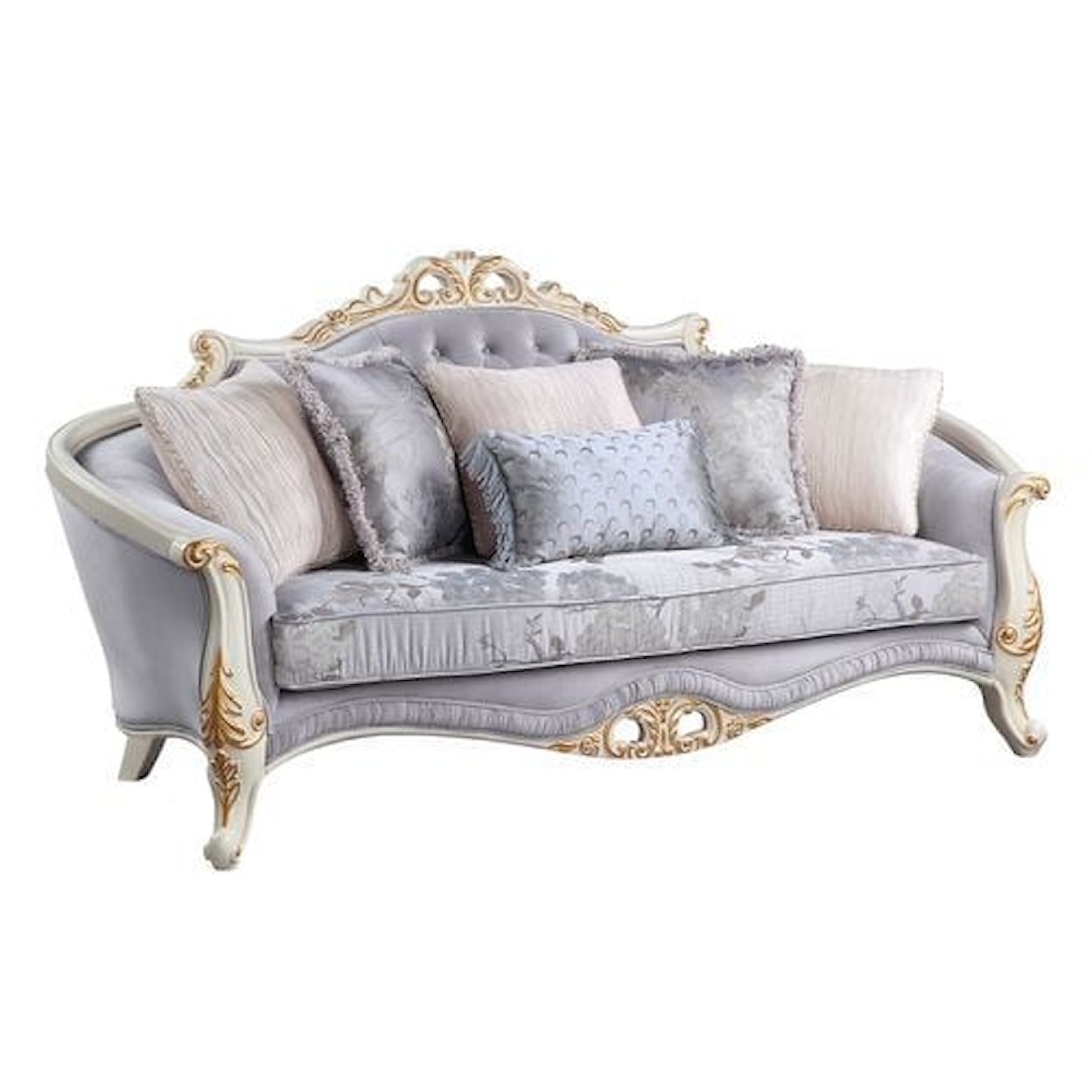 Acme Furniture Galelvith Sofa W/6 Pillows
