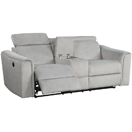 Power Motion Loveseat W/Console