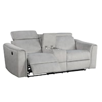 Power Motion Loveseat W/Console