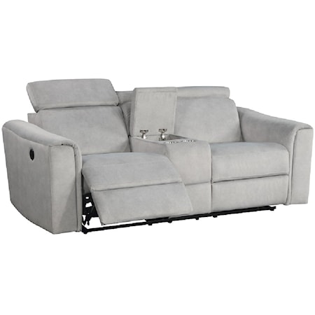 Power Motion Loveseat W/Console