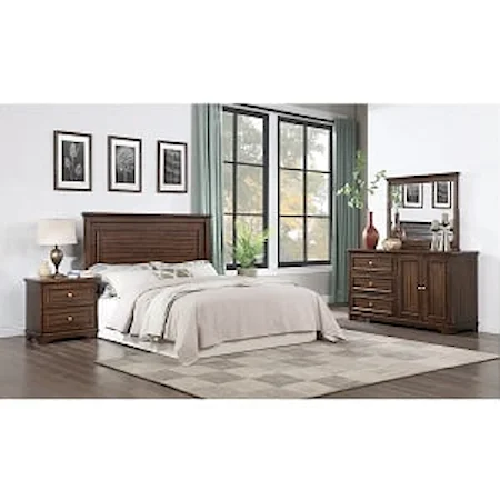 4Pc Pack Queen Bed Set