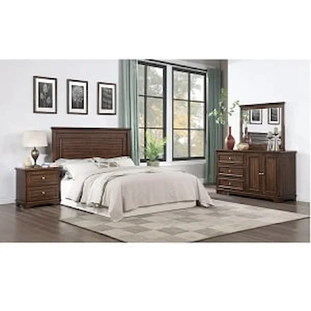 4Pc Pack Queen Bed Set