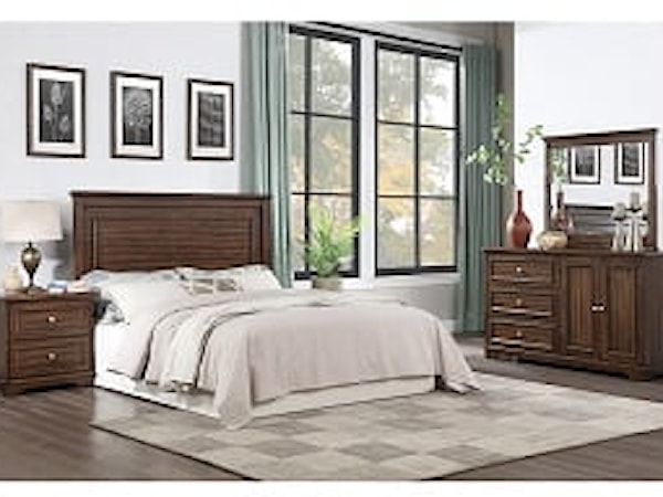 4Pc Pack Queen Bed Set