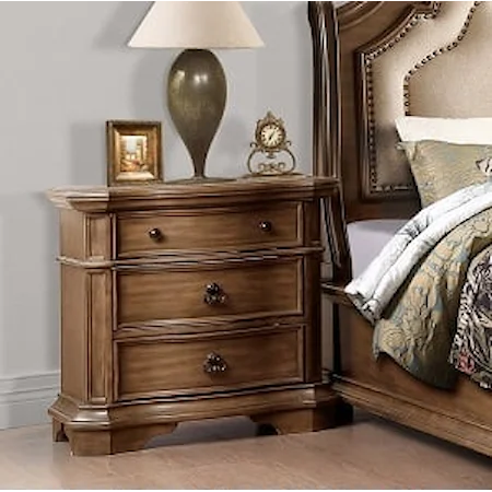 Nightstand W/Marble Top