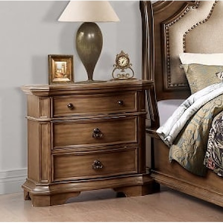 Nightstand W/Marble Top