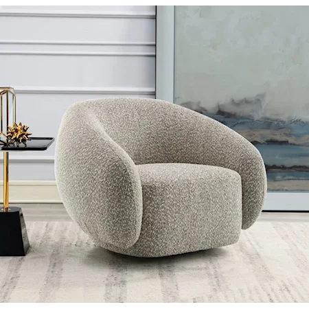 Transitional Swivel Chair