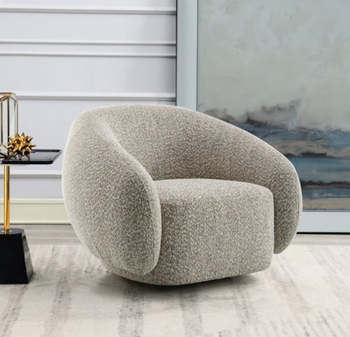 Transitional Swivel Chair