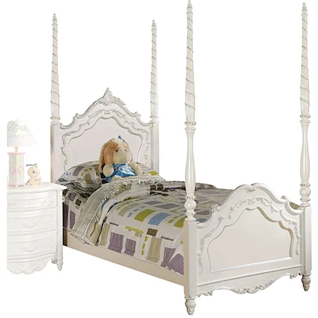 Twin Poster Bed