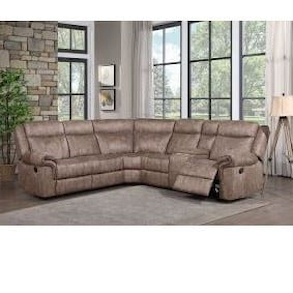 Acme Furniture Dollum Motion Sectional Sofa