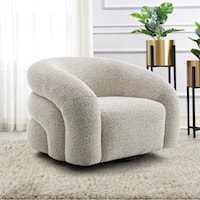 Transitional Swivel Chair