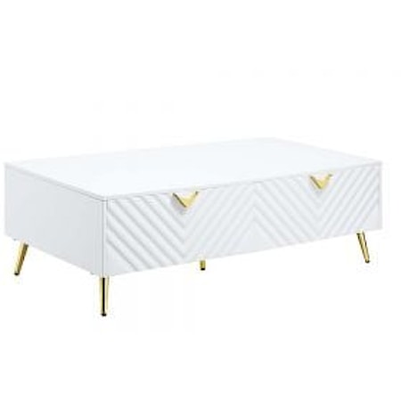 Contemporary 2-Drawer Coffee Table
