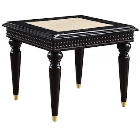 End Table W/Marble Top