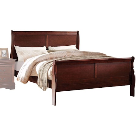 Traditional Full Sleigh Bed