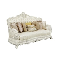 Sofa W/7 Pillows