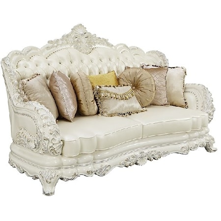 Sofa W/7 Pillows