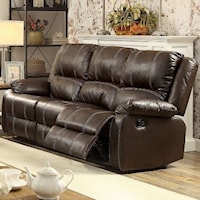 Casual Reclining Sofa