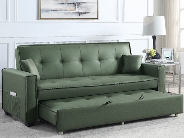 Adjustable Sofa W/2 Pillows