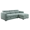 Acme Furniture Zavala Sectional Sleeper Sofa