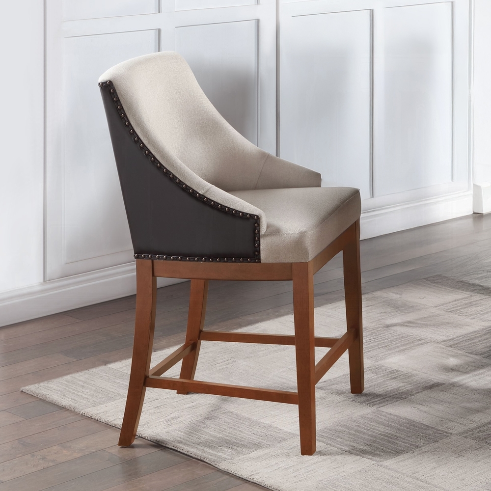 Set of 2 Counter-Height Chairs