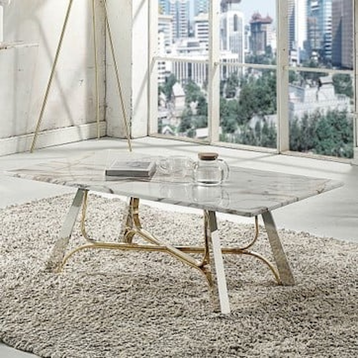 Acme Furniture Galdesa Coffee Table - Top