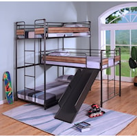 Triple Twin Bunk Bed