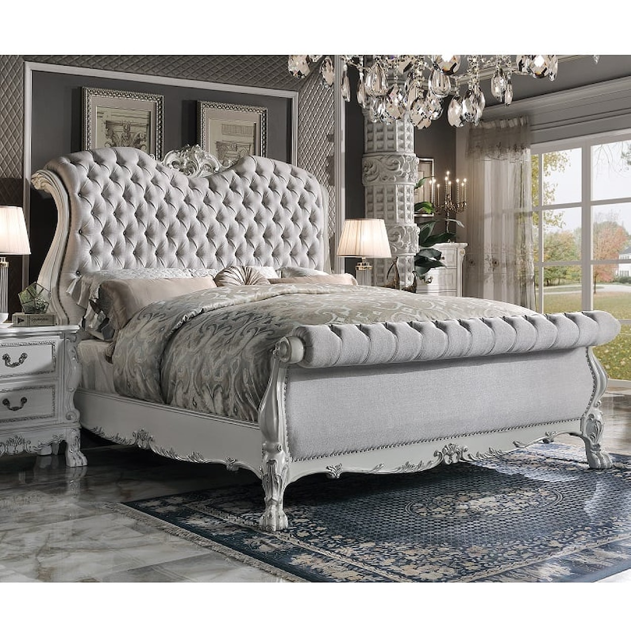 Acme Furniture Dresden King Sleigh Bed