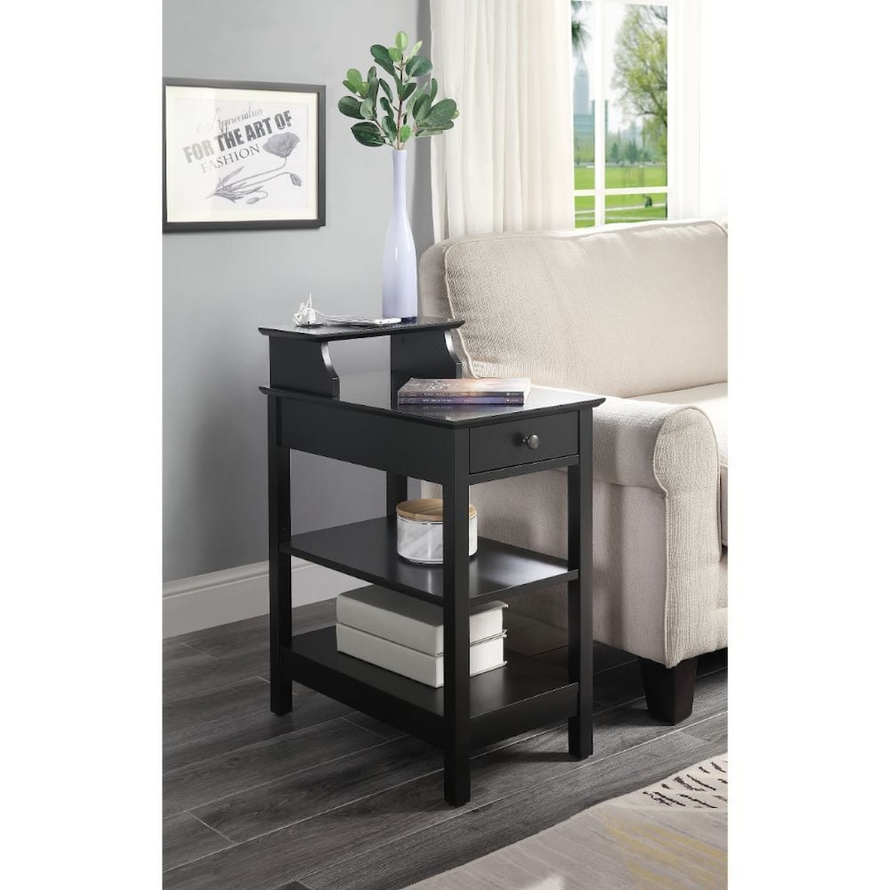 Acme Furniture Slayer Accent Table W/Usb