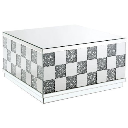 BOXED BLING COFFEE TABLE |