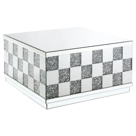 BOXED BLING COFFEE TABLE |